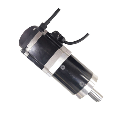 200W Access Control Dripproof Door DC 60mm Servo Motor For Pedestrian Door 2500rpm 1:50 Reduction Ratio